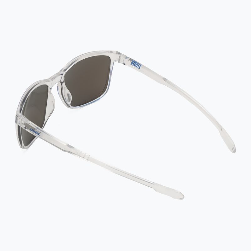 Okulary przeciwsłoneczne UVEX LGL 52 clear/mirror blue 2