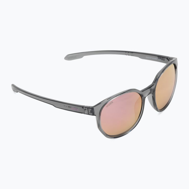 Okulary przeciwsłoneczne UVEX LGL 54 smoke/mirror pink