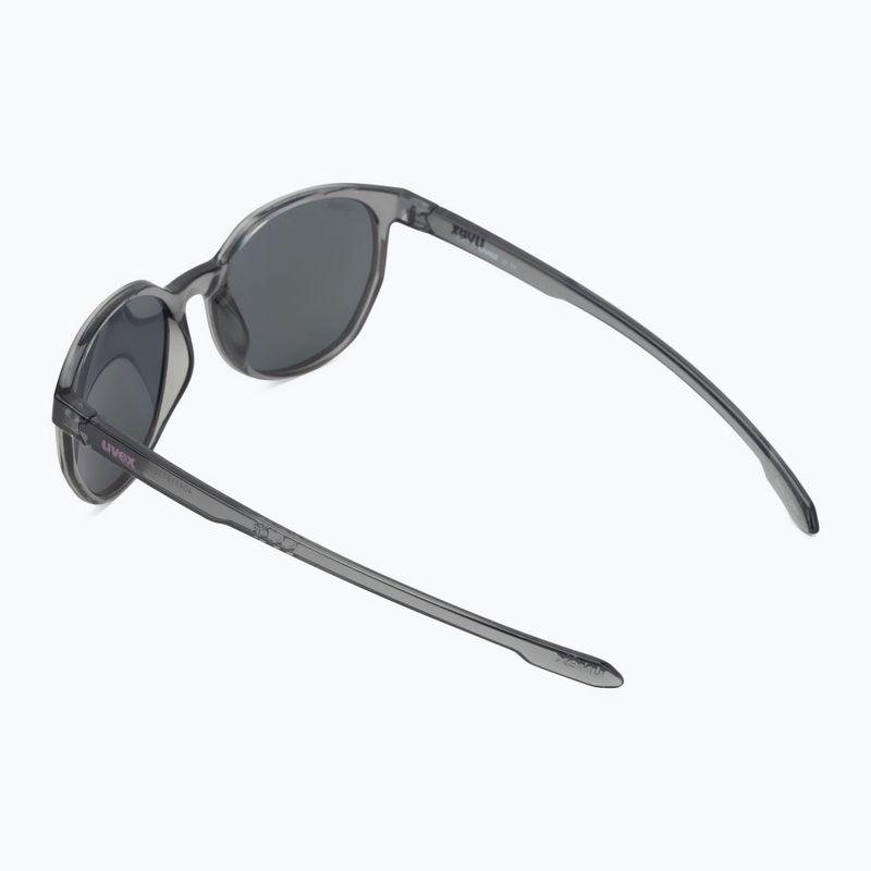 Okulary przeciwsłoneczne UVEX LGL 54 smoke/mirror pink 2