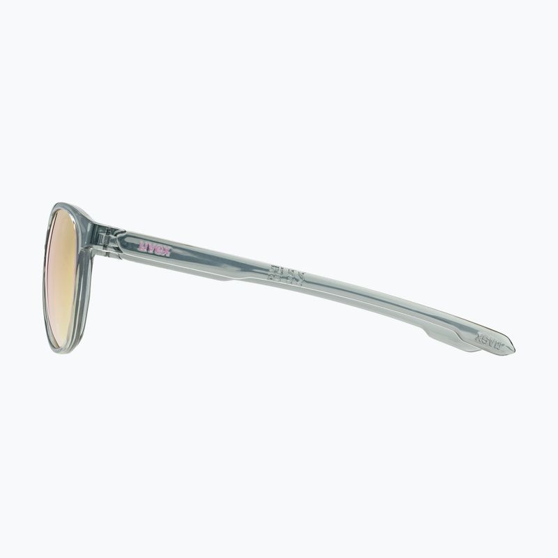 Okulary przeciwsłoneczne UVEX LGL 54 smoke/mirror pink 9