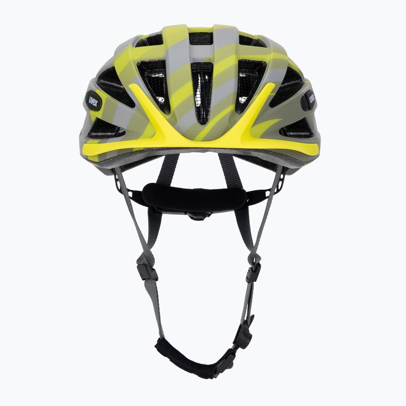 Kask rowerowy UVEX Air Wing CC grey/lime matt 2