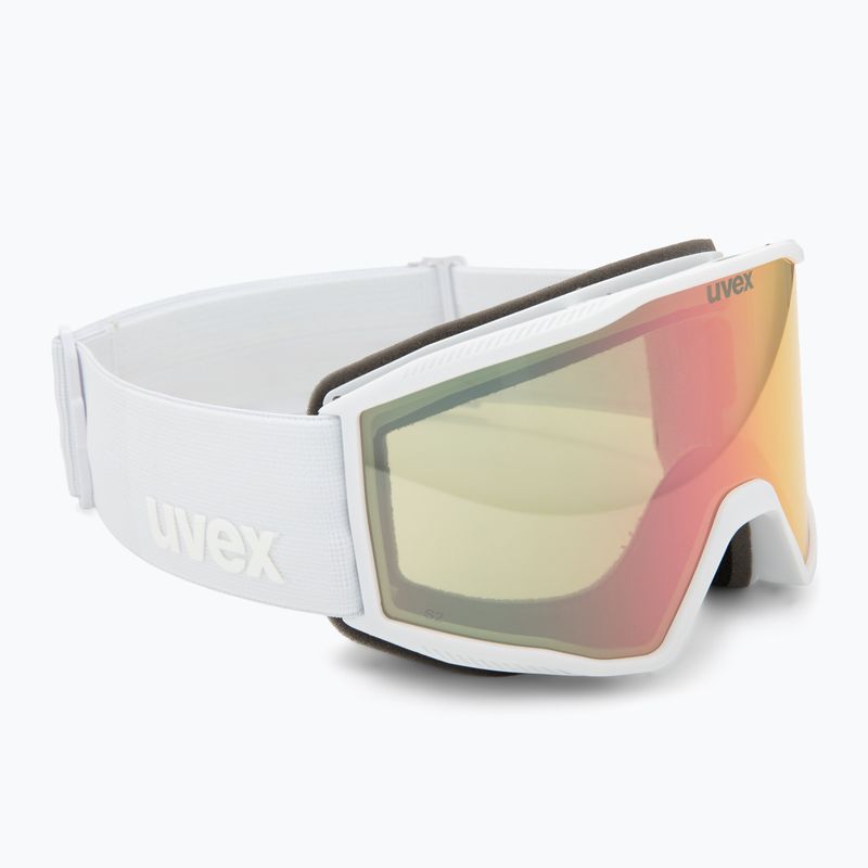 Gogle narciarskie UVEX Blast CV white matt/mirror rose