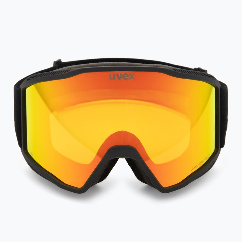 Gogle narciarskie UVEX Blast CV black matt/mirror rainbow 2