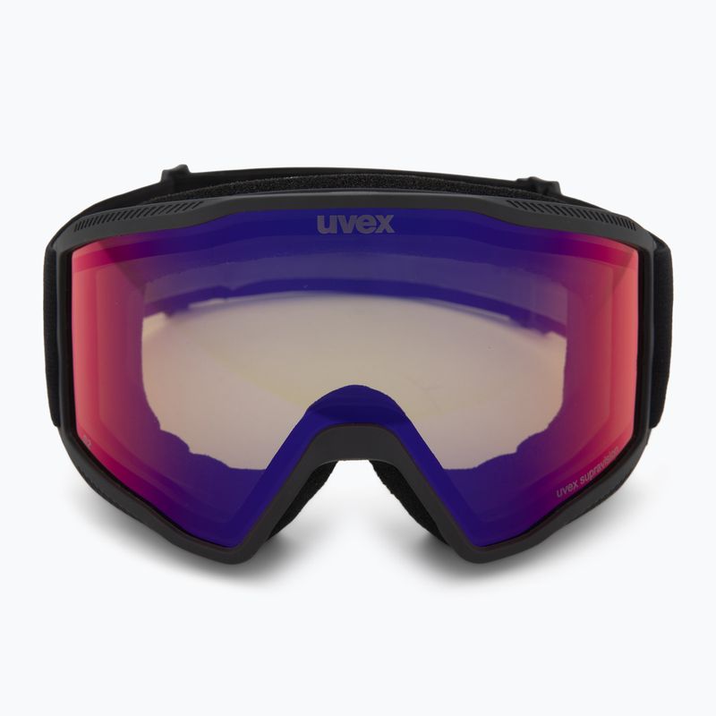 Gogle narciarskie UVEX Blast FM black matt/mirror ruby 2