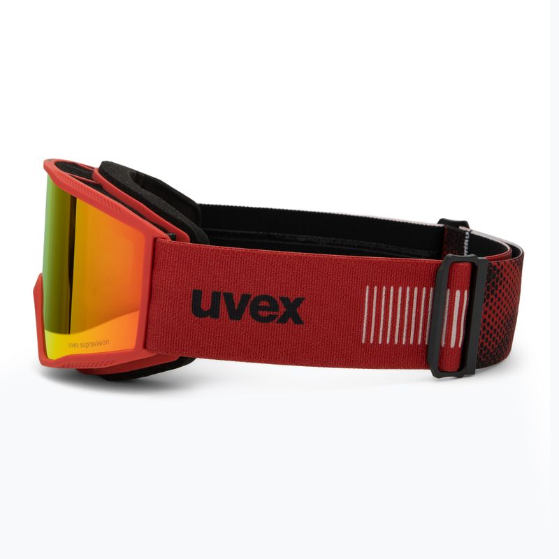 Gogle narciarskie UVEX Blast FM red matt/mirror red 4