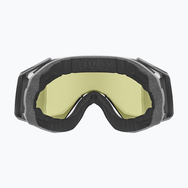 Gogle narciarskie UVEX Gravity FM white matt/mirror silver/green/clear 7