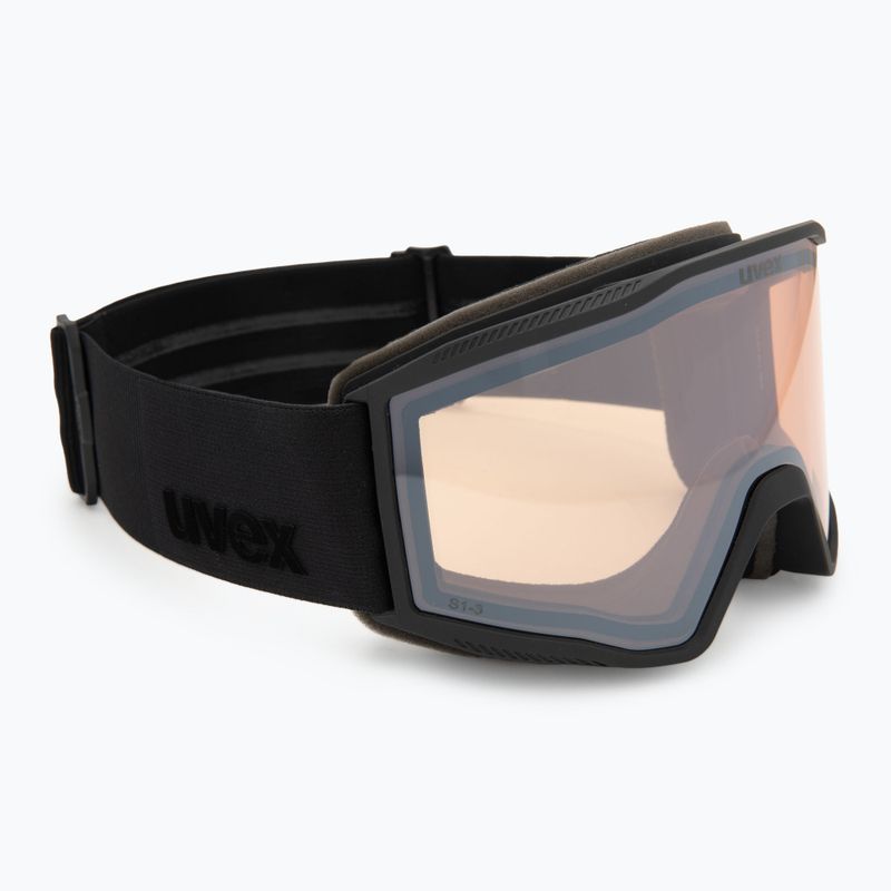 Gogle narciarskie Uvex Blast V black matt/vario silver mirror