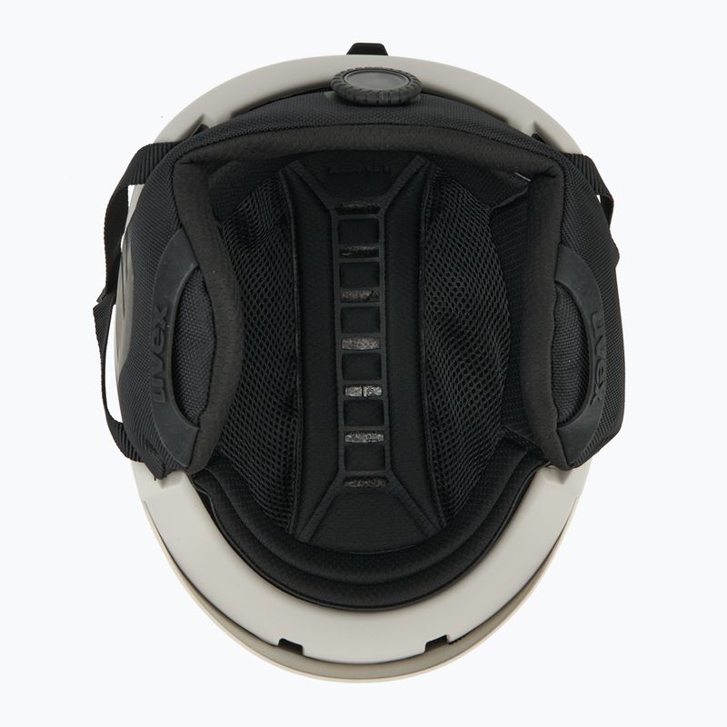 Kask narciarski UVEX Gravitate warm grey matt 5