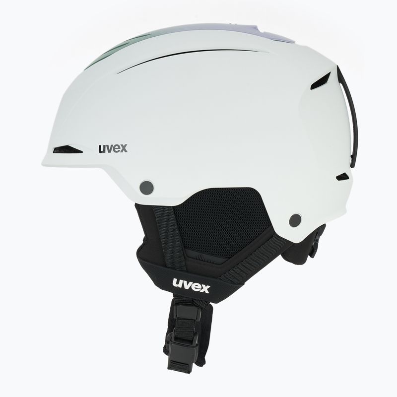 Kask narciarski UVEX Resolution white/cool lavender grad matt 3
