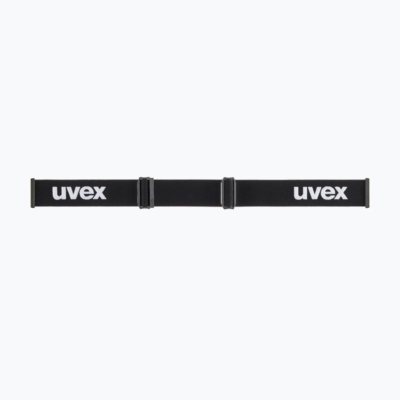 Gogle narciarskie dziecięce UVEX Pwdr LG Jr white matt/orange/clear 3