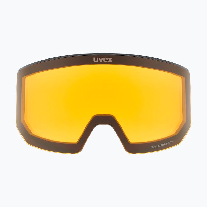 Gogle narciarskie Uvex Lace Attract FM black matt/mirror blue 8