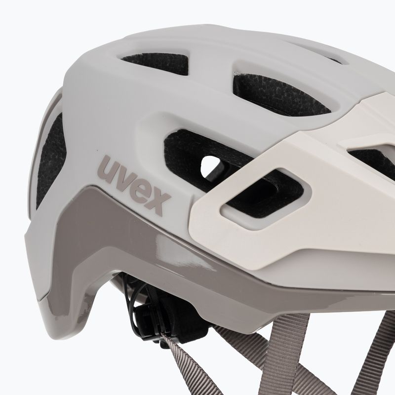 Kask rowerowy UVEX React MIPS warm grey matt 8