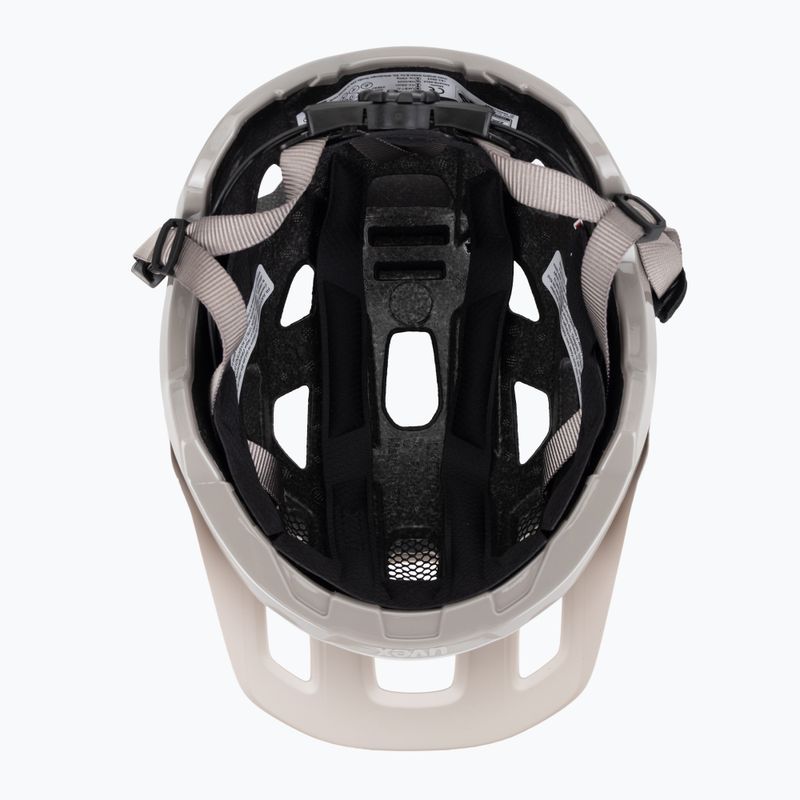 Kask rowerowy UVEX React warm grey matt 5
