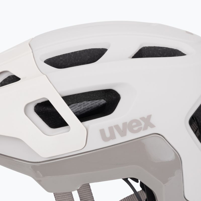Kask rowerowy UVEX React warm grey matt 7