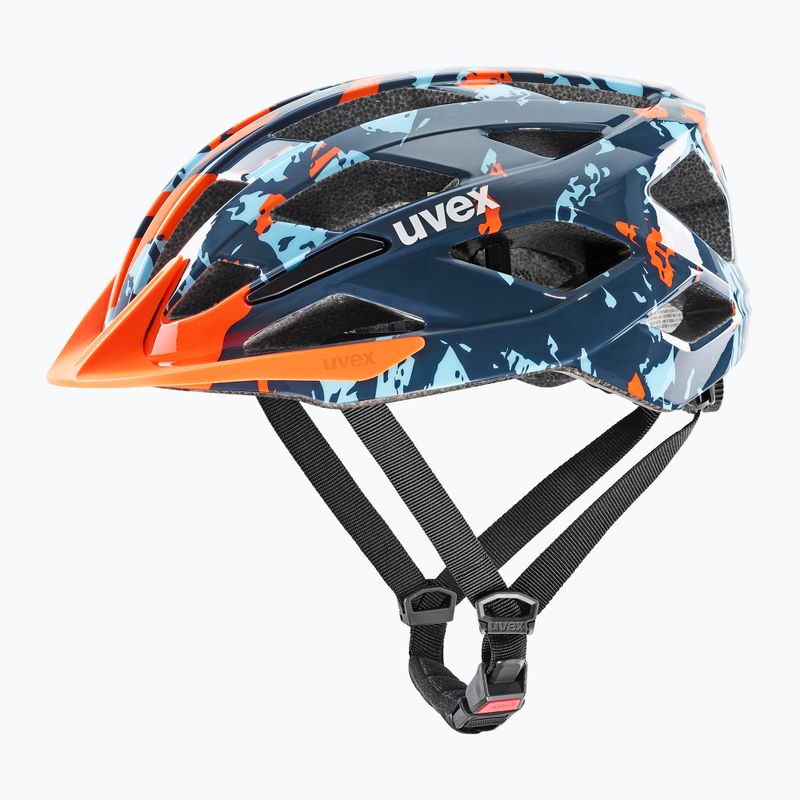 Kask rowerowy dziecięcy UVEX Air Wing 2 papaya/bubble blue 8