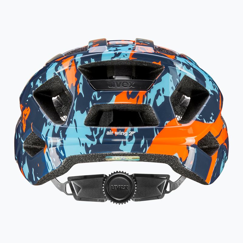 Kask rowerowy dziecięcy UVEX Air Wing 2 papaya/bubble blue 10