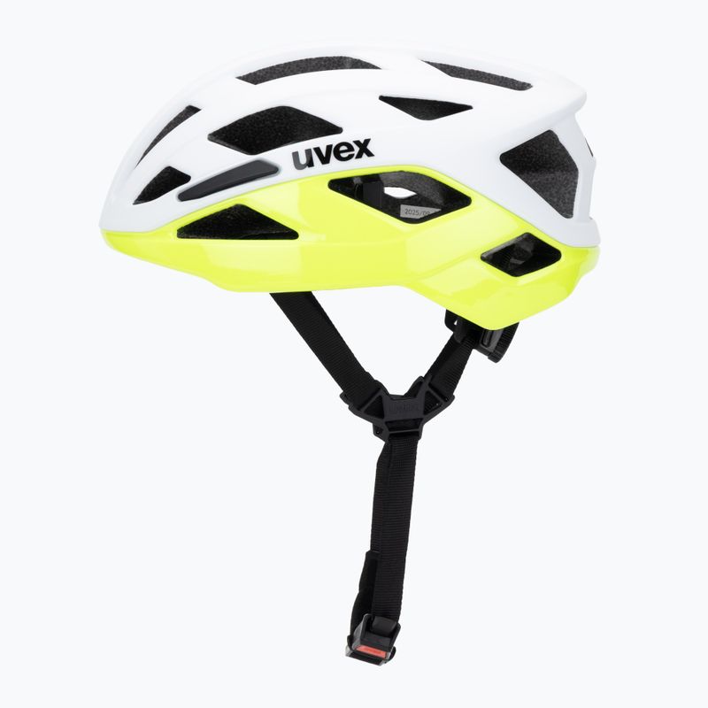 Kask rowerowy UVEX I-Volute white/neon yellow matt 3