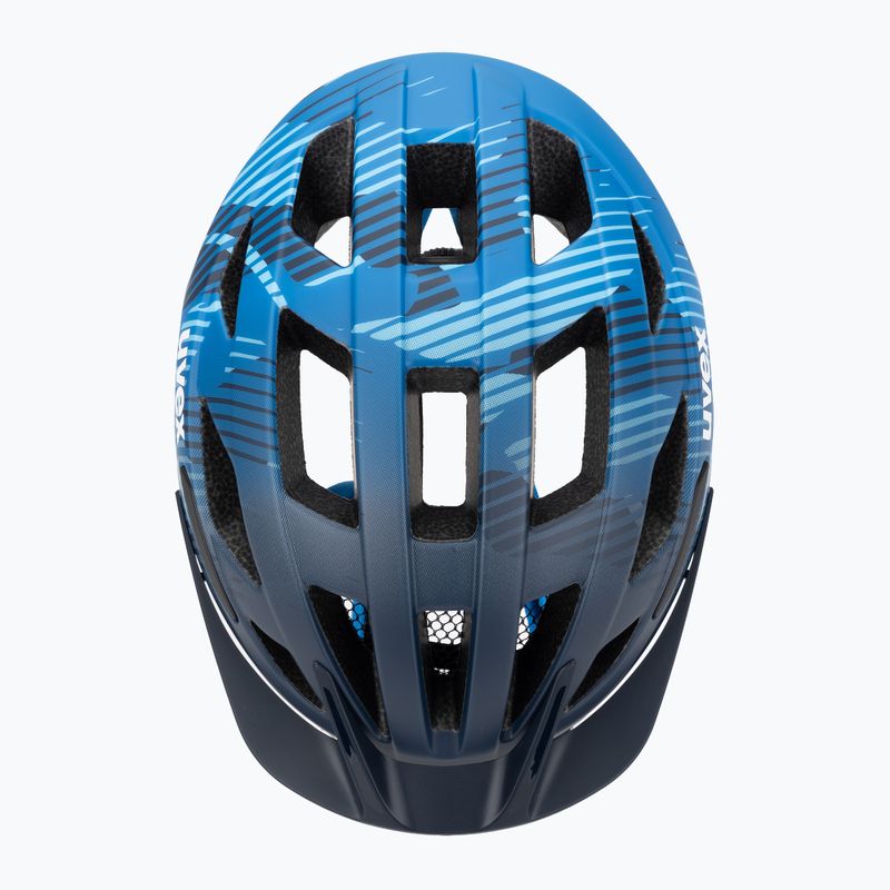 Kask rowerowy dziecięcy UVEX Air Wing 2 CC dusk/bubble blue matt 6