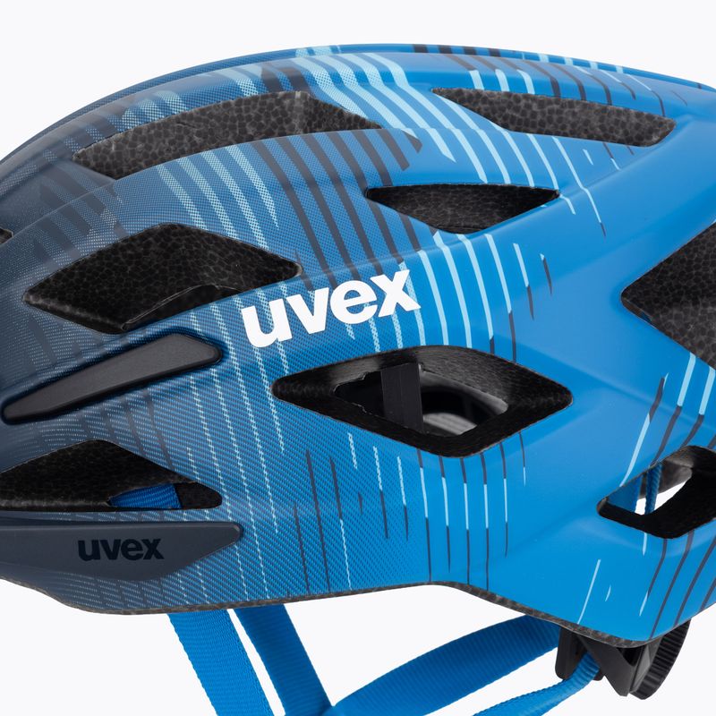 Kask rowerowy dziecięcy UVEX Air Wing 2 CC dusk/bubble blue matt 7