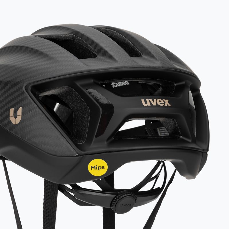Kask rowerowy UVEX Ultimate Surge Carbon Mips all black matt 8