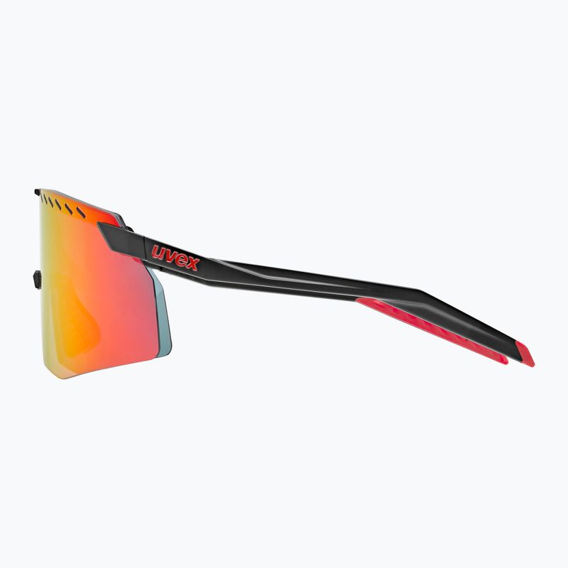 Okulary przeciwsłoneczne UVEX Pace Stage black matt/mirror red 2