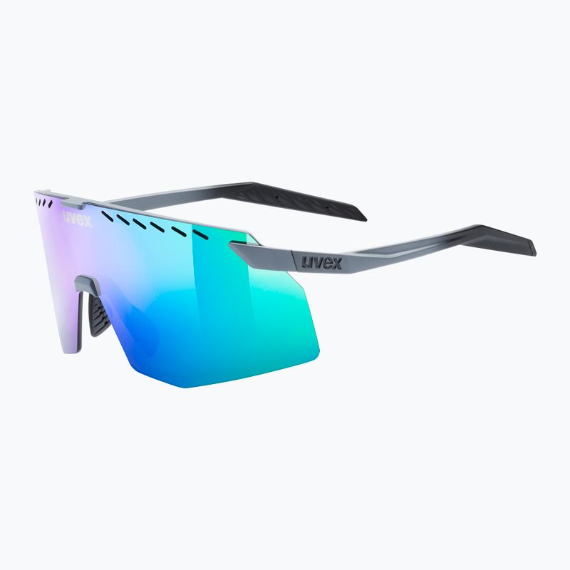 Okulary przeciwsłoneczne UVEX Pace Stage grey matt/mirror green