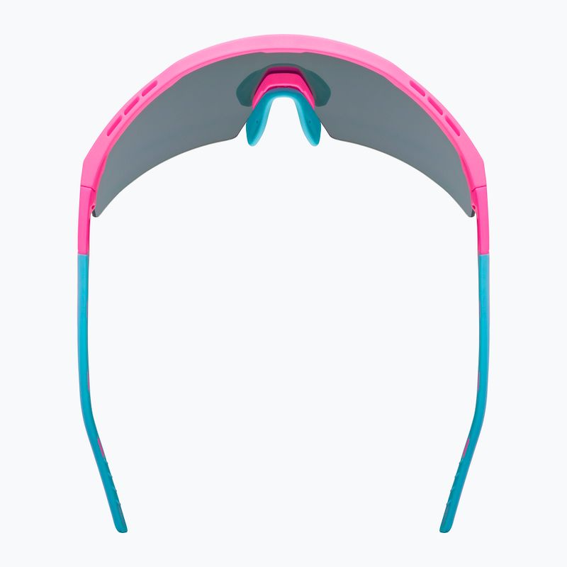 Okulary przeciwsłoneczne UVEX Flowline pink matt/mirror blue 5