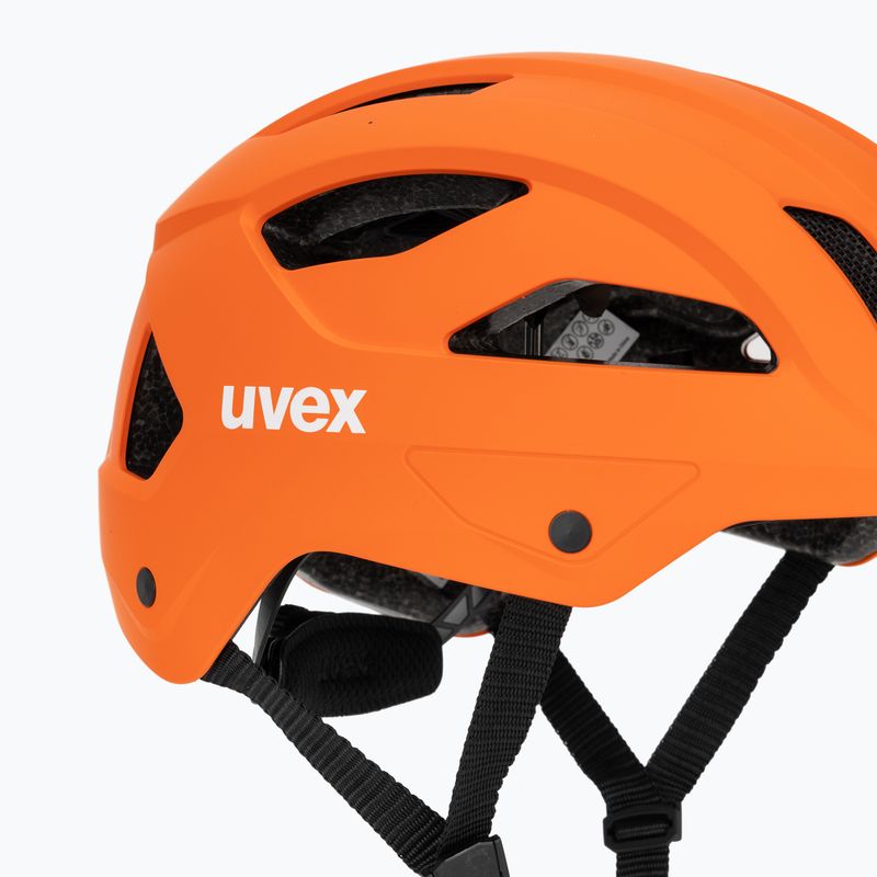 Kask rowerowy UVEX Stride papaya matt 7