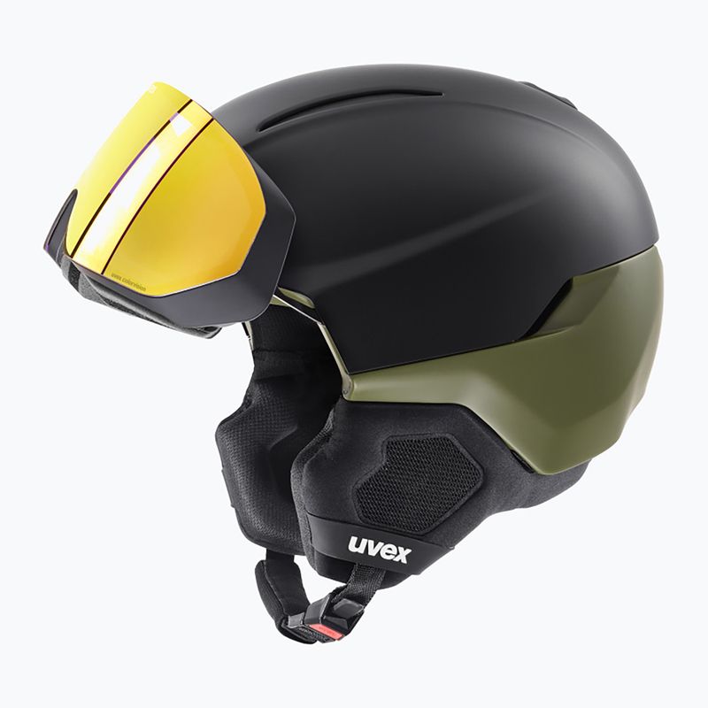 Kask narciarski UVEX Horizon CV black/khaki matt 6