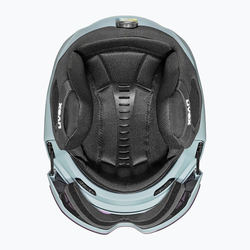 Kask narciarski UVEX Horizon CV oxid green matt 5