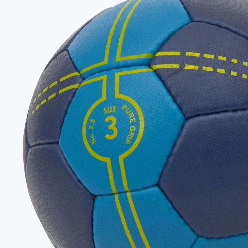 Piłka do piłki ręcznej ERIMA Pure Grip No. 2.5 new navy/lime rozmiar 3 3