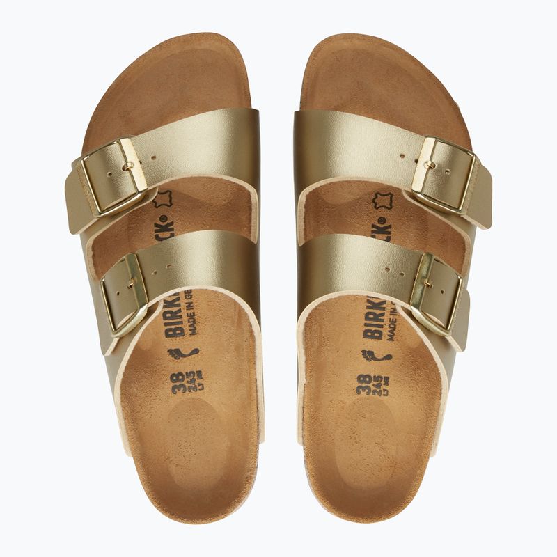 Klapki BIRKENSTOCK Arizona Birko-Flor gold 10