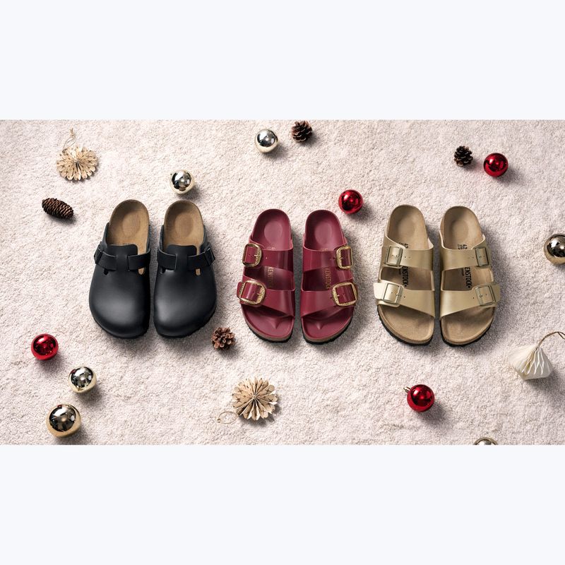Klapki BIRKENSTOCK Arizona Birko-Flor gold 11
