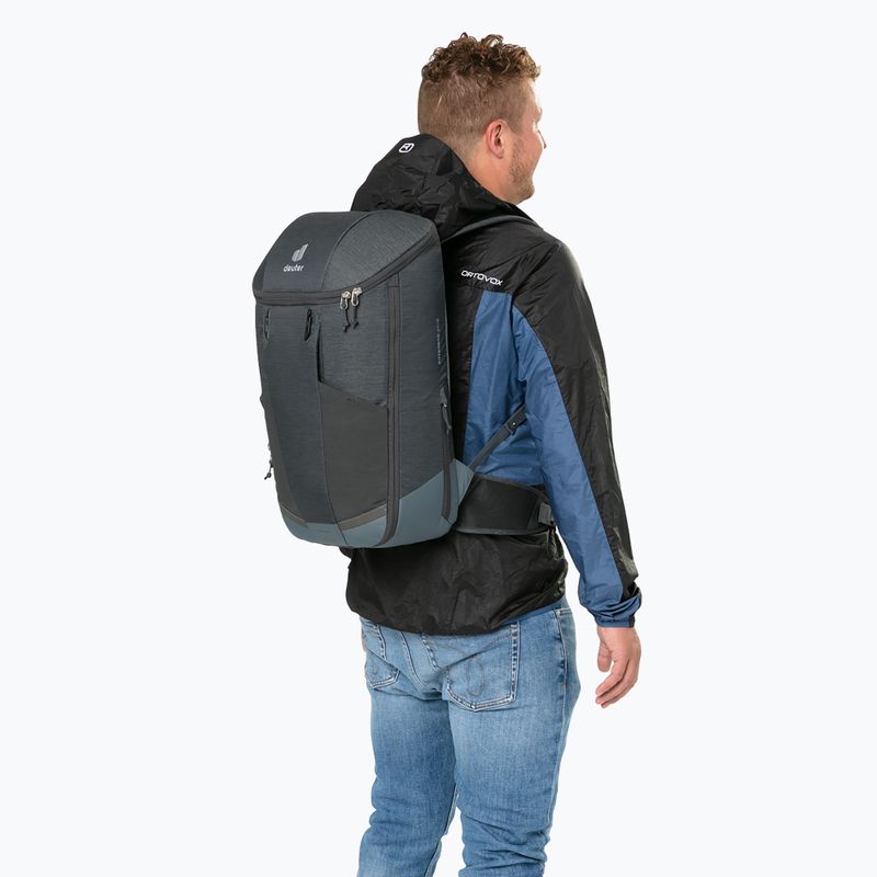 Plecak rowerowy deuter Rotsoord 25+5 l graphite/shale 14