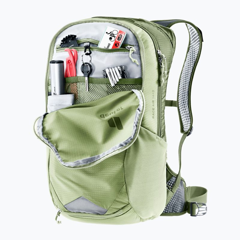 Plecak rowerowy deuter Race Air 14 + 3 l mineral/grove 11