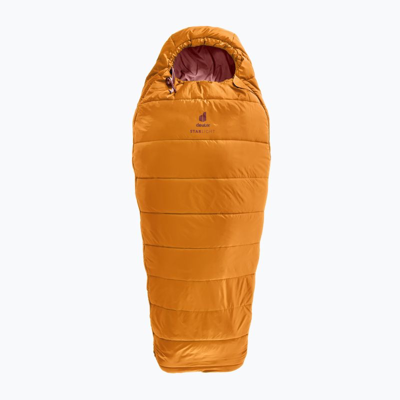 Śpiwór dziecięcy deuter Starlight maple/redwood