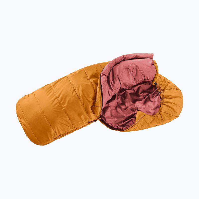 Śpiwór dziecięcy deuter Starlight maple/redwood 2