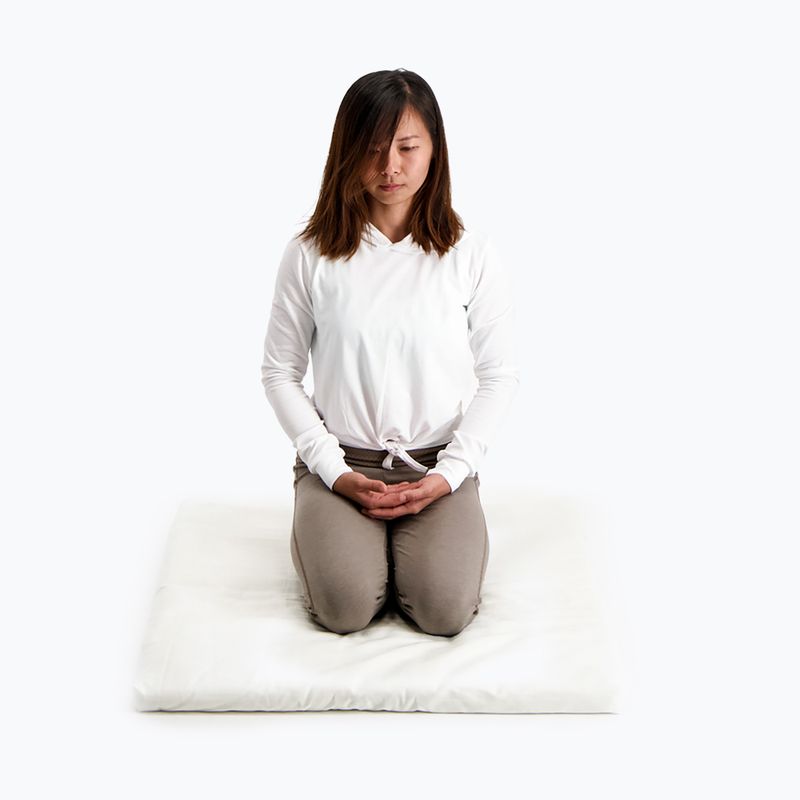 Poduszka do medytacji JadeYoga Prolana Meditation Pad Zabuton natural 5
