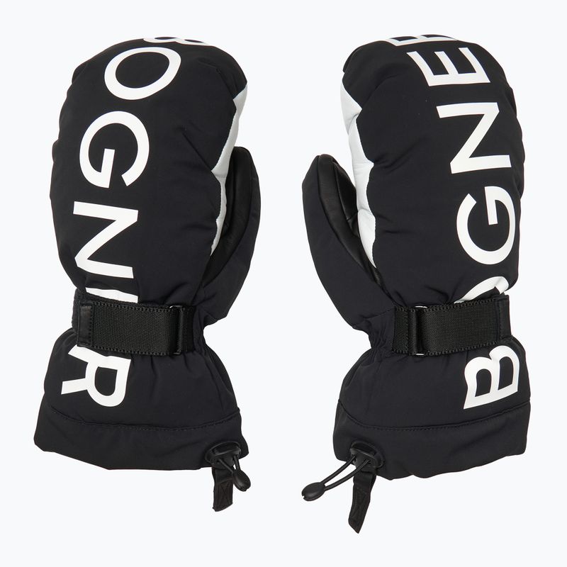 Rękawice narciarskie damskie BOGNER Orella black/off white 2