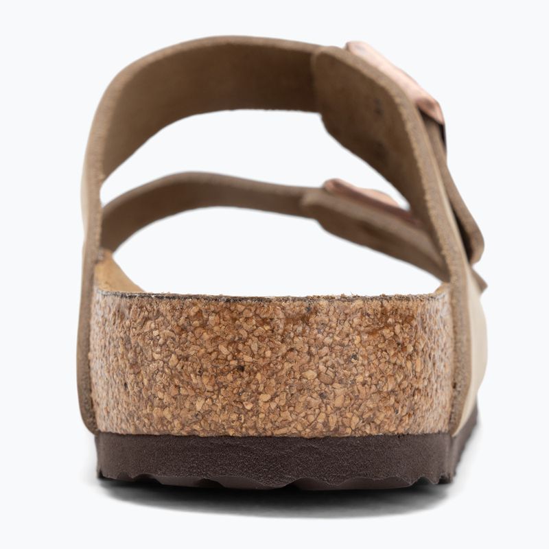 Klapki BIRKENSTOCK Arizona SFB LEOI Regular tabacco brown 6
