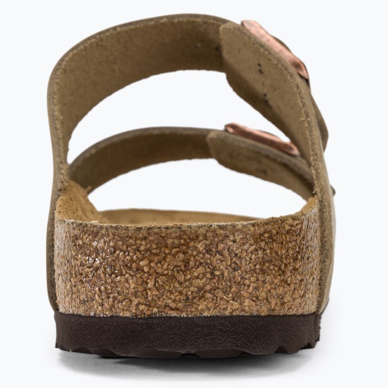 Klapki BIRKENSTOCK Arizona LEOI Soft Footbed Narrow tabacco brown 6