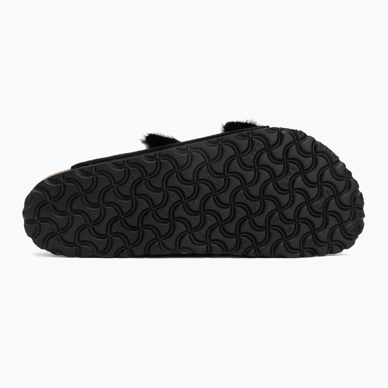 Klapki BIRKENSTOCK Arizona Shearling SL Regular black 4