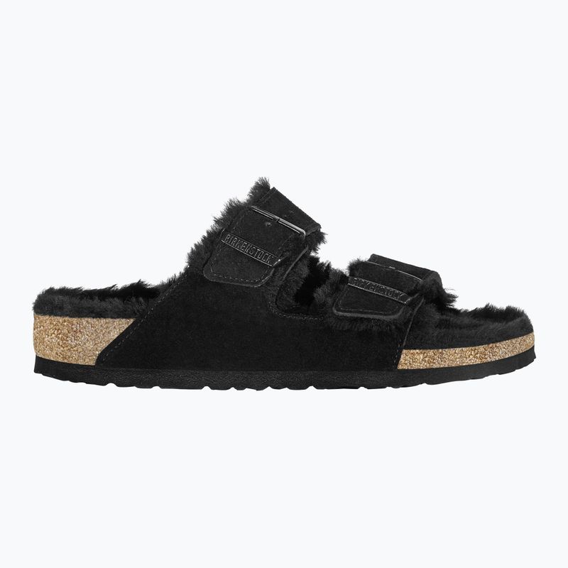 Klapki BIRKENSTOCK Arizona Shearling SL Narrow black 8