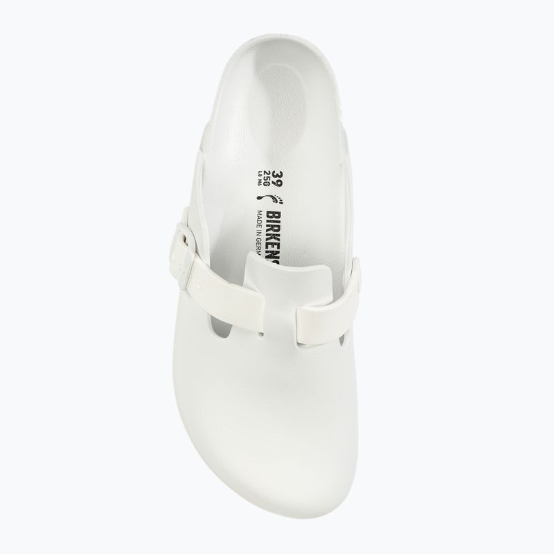 Klapki BIRKENSTOCK Boston EVA Narrow white 5