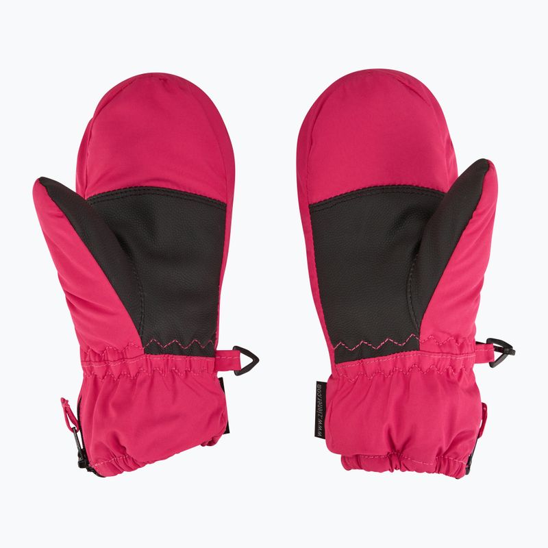Rękawice narciarskie dziecięce ZIENER LE Zoo Minis pop pink 3
