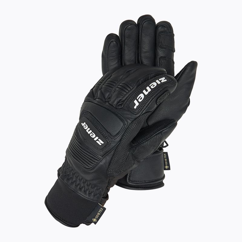 Rękawice narciarskie męskie ZIENER Guard GTX + Gore Grip PR alpine black 2