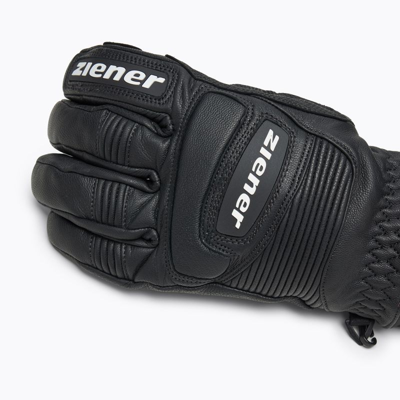 Rękawice narciarskie męskie ZIENER Guard GTX + Gore Grip PR alpine black 5