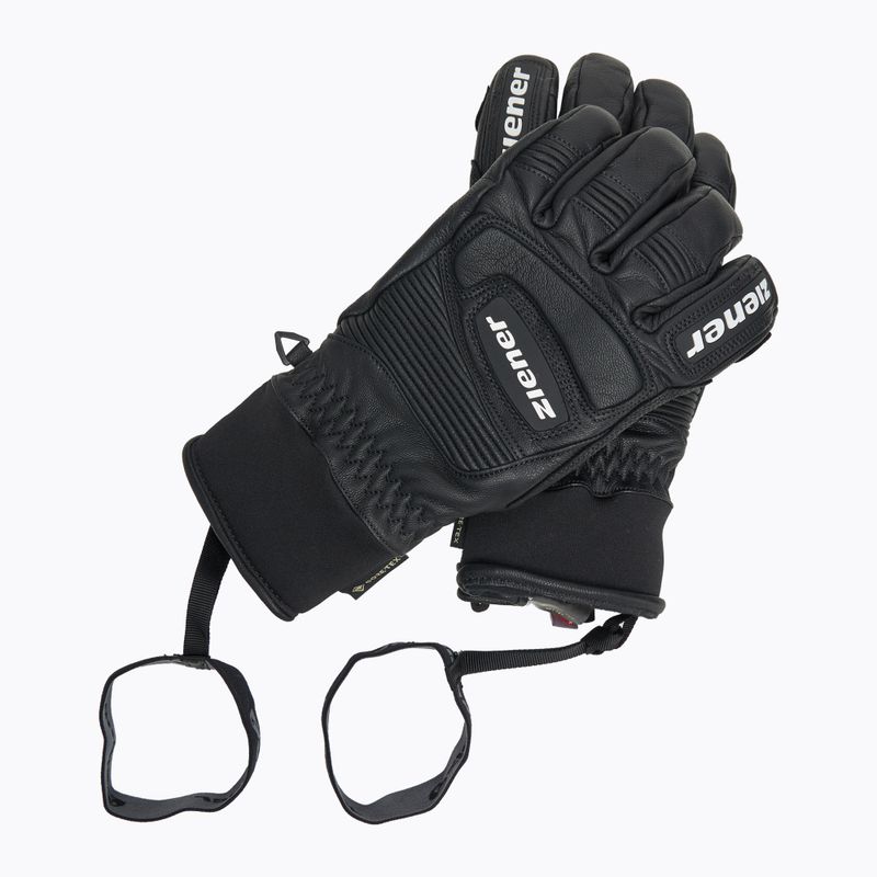 Rękawice narciarskie męskie ZIENER Guard GTX + Gore Grip PR alpine black 7