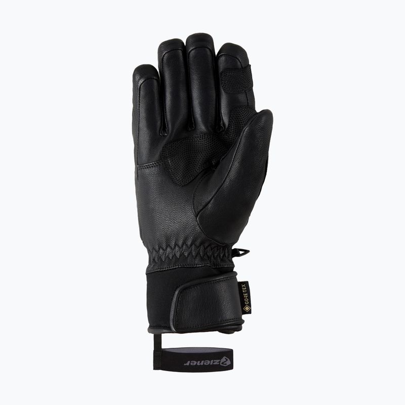 Rękawice narciarskie męskie ZIENER Guard GTX + Gore Grip PR alpine black 10