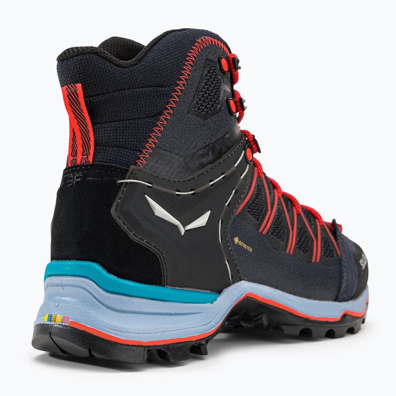 Buty trekkingowe damskie Salewa MTN Trainer Lite Mid GTX premium navy/blue fog 9